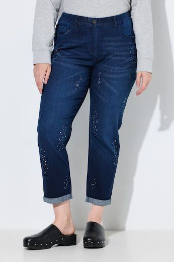 Moda za polnejše Traperice širokih nogavica plus velikost, xxl, Ulla Popken in Johann Popken (JP1880)