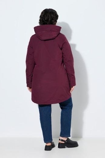Moda za polnejše Jakna funkcionalna s kapuljačom plus velikost, xxl, Ulla Popken in Johann Popken (JP1880)