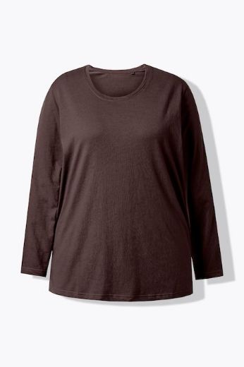 Moda za polnejše Majica dugih rukava plus velikost, xxl, Ulla Popken in Johann Popken (JP1880)