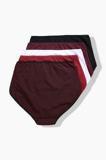 Moda za polnejše Gaćice maxi 5 komada plus velikost, xxl, Ulla Popken in Johann Popken (JP1880)