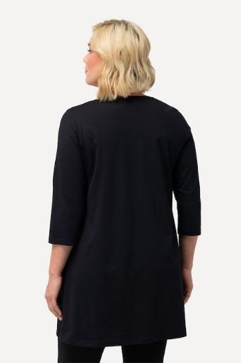 Moda za polnejše Majica 3/4 rukava dužeg A kroja plus velikost, xxl, Ulla Popken in Johann Popken (JP1880)