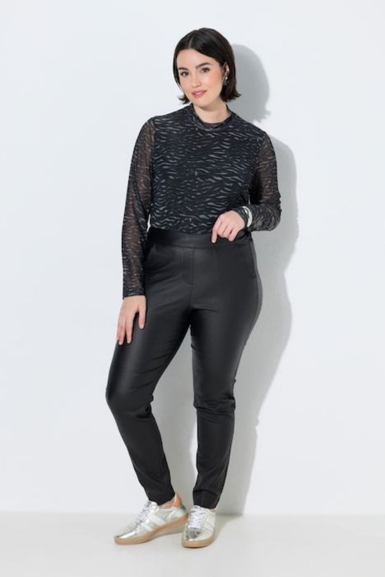 Moda za polnejše Hlače bengalin uskih nogavica plus velikost, xxl, Ulla Popken in Johann Popken (JP1880)