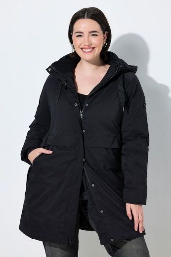 Moda za polnejše Jakna vodoodbojna s kapuljačom plus velikost, xxl, Ulla Popken in Johann Popken (JP1880)