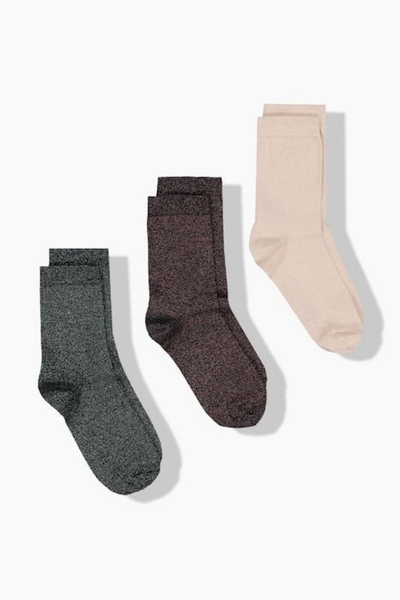 Moda za polnejše Čarape 3 u paketu plus velikost, xxl, Ulla Popken in Johann Popken (JP1880)