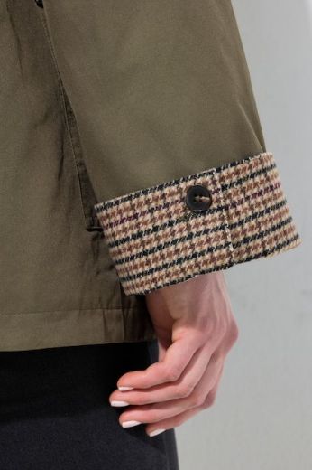 Moda za polnejše Jakna vodoodbojna A kroja s kragnom plus velikost, xxl, Ulla Popken in Johann Popken (JP1880)