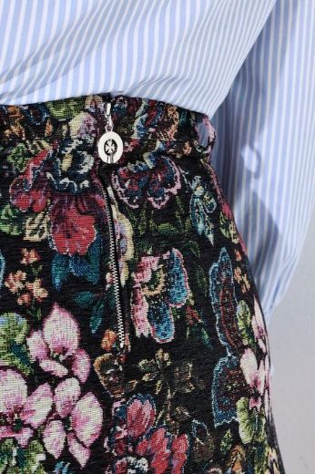 Moda za polnejše Suknja uskog kroja cvjetnog uzorka plus velikost, xxl, Ulla Popken in Johann Popken (JP1880)