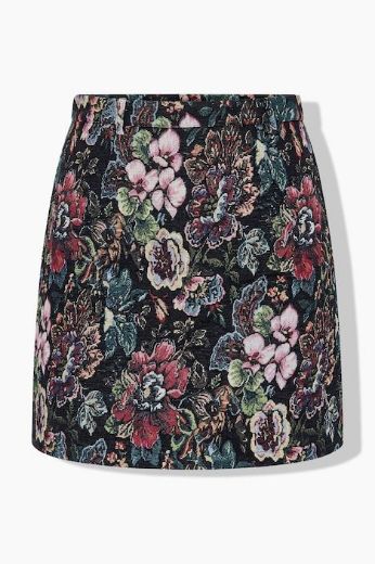 Moda za polnejše Suknja uskog kroja cvjetnog uzorka plus velikost, xxl, Ulla Popken in Johann Popken (JP1880)