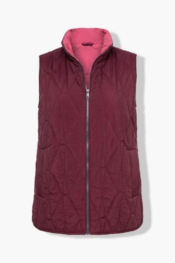 Moda za polnejše Prsluk dvostrani prošiveni plus velikost, xxl, Ulla Popken in Johann Popken (JP1880)