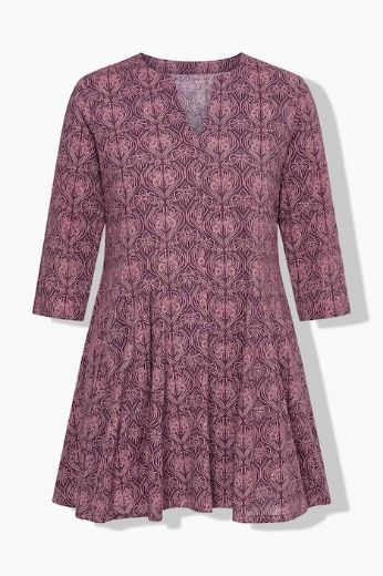 Moda za polnejše Tunika 3/4 rukava šireg kroja s prorezom plus velikost, xxl, Ulla Popken in Johann Popken (JP1880)