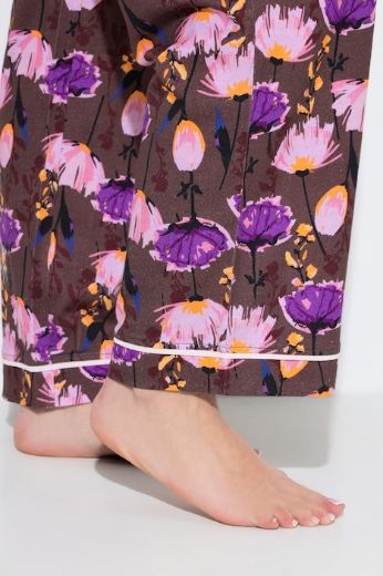 Moda za polnejše Pidžama dvodijelna kratkih rukava i dugih nogavica plus velikost, xxl, Ulla Popken in Johann Popken (JP1880)