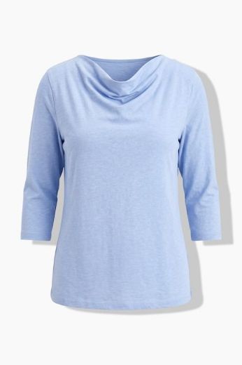 Moda za polnejše Majica 3/4 rukava od prirodnog pamuka plus velikost, xxl, Ulla Popken in Johann Popken (JP1880)