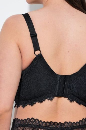 Moda za polnejše Grudnjak čipkasti sa žicom plus velikost, xxl, Ulla Popken in Johann Popken (JP1880)