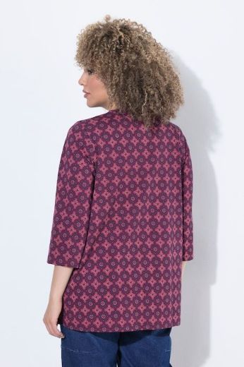 Moda za polnejše Majica 3/4 rukava A kroja okruglog izreza plus velikost, xxl, Ulla Popken in Johann Popken (JP1880)