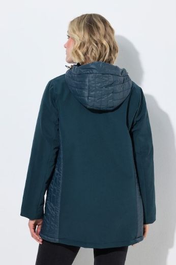 Moda za polnejše Jakna vodoodbojna s kapuljačom plus velikost, xxl, Ulla Popken in Johann Popken (JP1880)