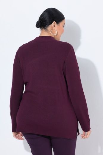 Moda za polnejše Pulover dugih rukava s ukrasnim kamenčićima plus velikost, xxl, Ulla Popken in Johann Popken (JP1880)
