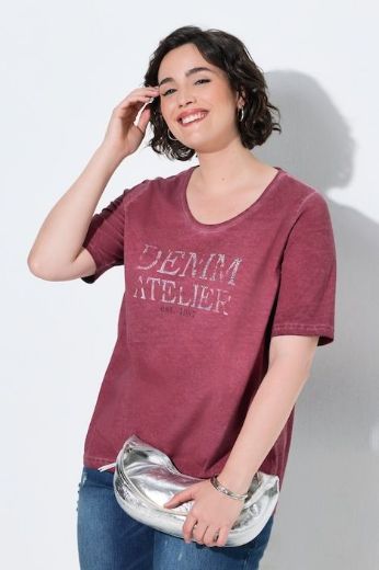 Moda za polnejše Majica kratkih rukava A kroj plus velikost, xxl, Ulla Popken in Johann Popken (JP1880)
