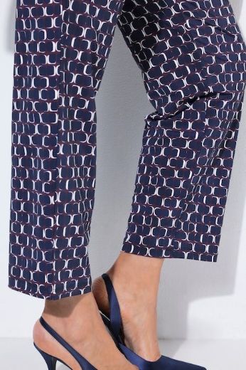 Moda za polnejše Hlače elastičnog struka s uzorkom plus velikost, xxl, Ulla Popken in Johann Popken (JP1880)
