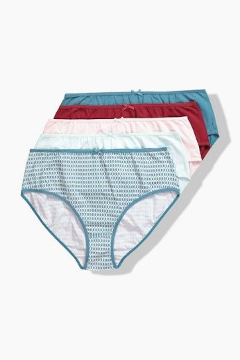 Moda za polnejše Gaćice midi 5 u paketu plus velikost, xxl, Ulla Popken in Johann Popken (JP1880)