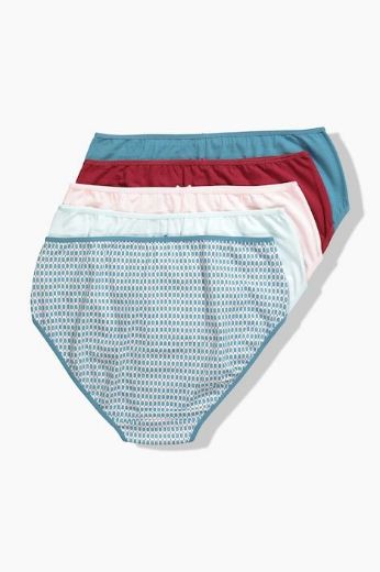 Moda za polnejše Gaćice midi 5 u paketu plus velikost, xxl, Ulla Popken in Johann Popken (JP1880)