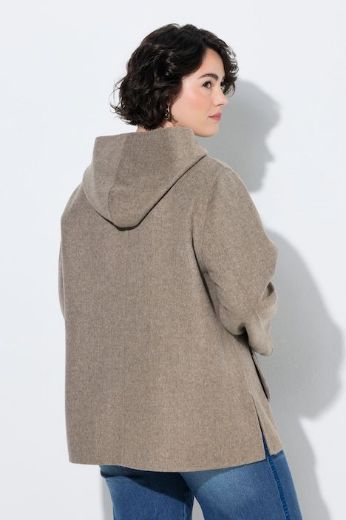 Moda za polnejše Jakna dugih rukava A kroja s kapuljačom plus velikost, xxl, Ulla Popken in Johann Popken (JP1880)