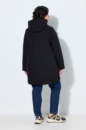 Moda za polnejše Jakna vodoodbojna A kroja s kapuljačom plus velikost, xxl, Ulla Popken in Johann Popken (JP1880)