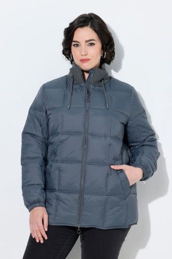 Moda za polnejše Jakna prošivena A kroja s povišenim ovratnikom plus velikost, xxl, Ulla Popken in Johann Popken (JP1880)