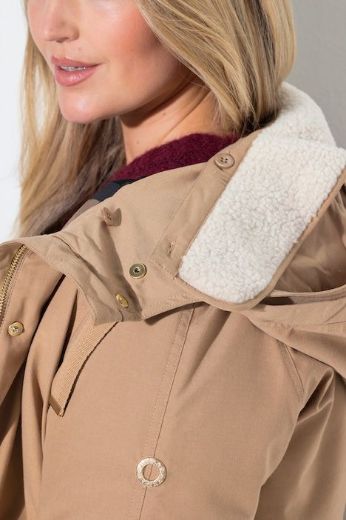 Moda za polnejše Parka vodootporna A kroja s kapuljačom i toplom podstavom plus velikost, xxl, Ulla Popken in Johann Popken (JP1880)