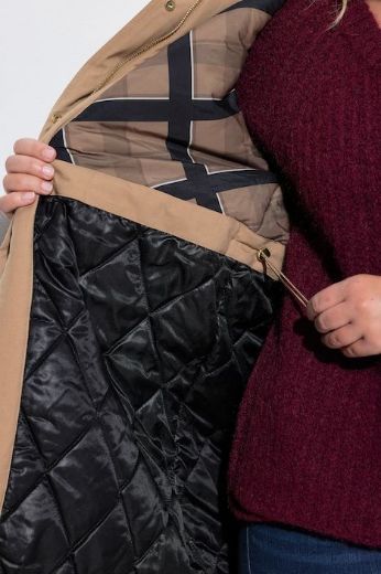 Moda za polnejše Parka vodootporna A kroja s kapuljačom i toplom podstavom plus velikost, xxl, Ulla Popken in Johann Popken (JP1880)