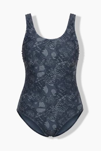 Moda za polnejše  Kupaći kostim jednodijelni plus velikost, xxl, Ulla Popken in Johann Popken (JP1880)