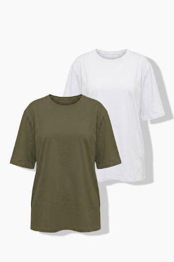 Moda za polnejše Majica kratkih rukava 2 u paketu plus velikost, xxl, Ulla Popken in Johann Popken (JP1880)