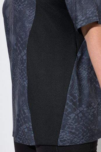 Moda za polnejše Majica kratkih rukava plus velikost, xxl, Ulla Popken in Johann Popken (JP1880)