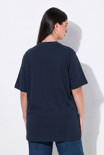 Moda za polnejše Majica kratkih rukava s povišenim ovratnikom plus velikost, xxl, Ulla Popken in Johann Popken (JP1880)