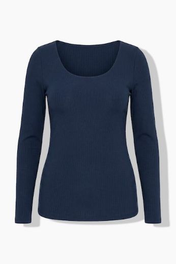 Moda za polnejše Majica s ugrađenim grudnjakom plus velikost, xxl, Ulla Popken in Johann Popken (JP1880)