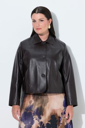 Moda za polnejše Jakna dugih rukava s kragnom i gumbima plus velikost, xxl, Ulla Popken in Johann Popken (JP1880)
