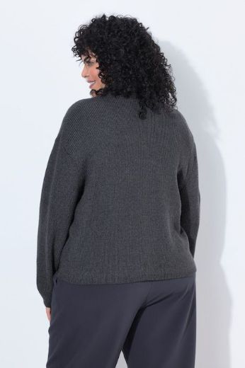 Moda za polnejše Kardigan dugih rukava pleteni plus velikost, xxl, Ulla Popken in Johann Popken (JP1880)