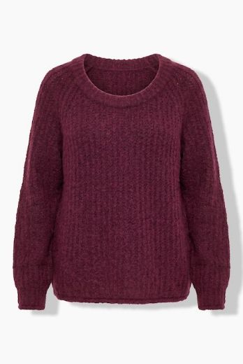 Moda za polnejše Pulover dugih rukava plus velikost, xxl, Ulla Popken in Johann Popken (JP1880)