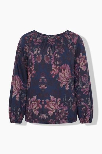 Moda za polnejše Majica dugih rukava plus velikost, xxl, Ulla Popken in Johann Popken (JP1880)