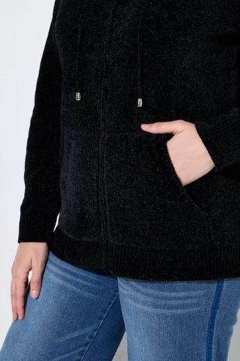 Moda za polnejše Kardigan kraćeg modela s patentnim zatvaračem plus velikost, xxl, Ulla Popken in Johann Popken (JP1880)