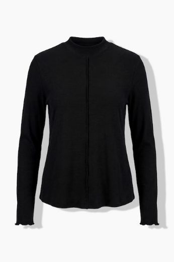 Moda za polnejše Majica dugih rukava s povišenim ovratnikom plus velikost, xxl, Ulla Popken in Johann Popken (JP1880)