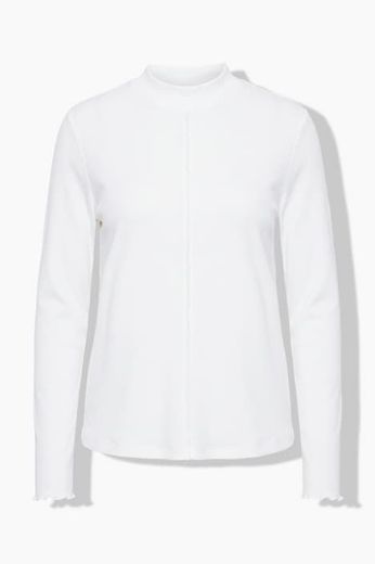 Moda za polnejše Majica dugih rukava s povišenim ovratnikom plus velikost, xxl, Ulla Popken in Johann Popken (JP1880)
