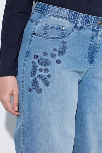 Moda za polnejše Traperice širokih nogavica plus velikost, xxl, Ulla Popken in Johann Popken (JP1880)