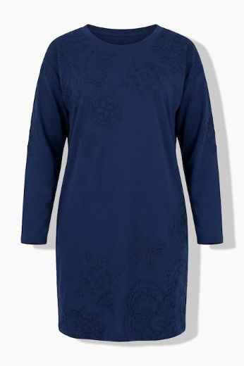 Moda za polnejše Haljina dugih rukava plus velikost, xxl, Ulla Popken in Johann Popken (JP1880)