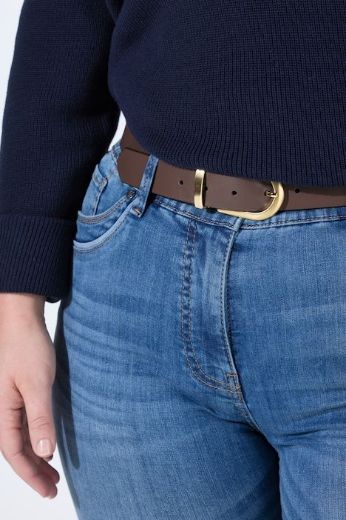 Moda za polnejše  Remen sa zlatnom kopčom plus velikost, xxl, Ulla Popken in Johann Popken (JP1880)
