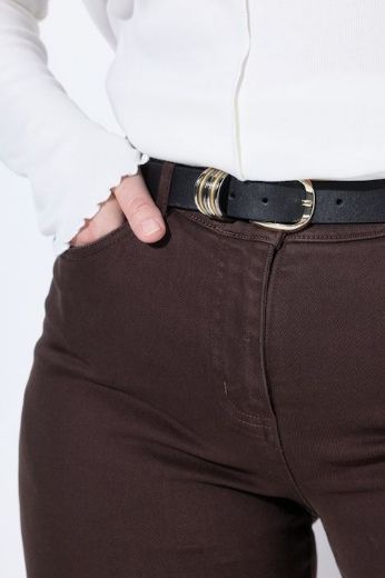 Moda za polnejše  Remen s okruglom kopčom plus velikost, xxl, Ulla Popken in Johann Popken (JP1880)