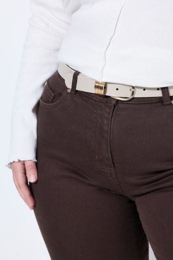 Moda za polnejše  Remen s okruglom kopčom plus velikost, xxl, Ulla Popken in Johann Popken (JP1880)