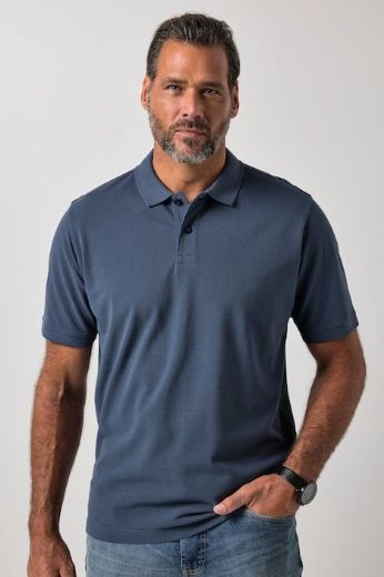 Moda za polnejše Majica Polo kratki rukavi plus velikost, xxl, Ulla Popken in Johann Popken (JP1880)