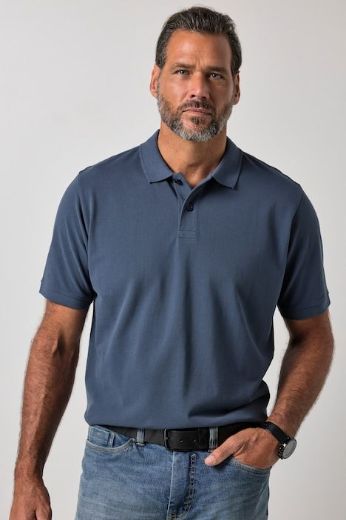 Moda za polnejše Majica Polo kratki rukavi plus velikost, xxl, Ulla Popken in Johann Popken (JP1880)