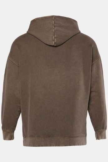 Moda za polnejše Majica dugih rukava s kapuljačom plus velikost, xxl, Ulla Popken in Johann Popken (JP1880)