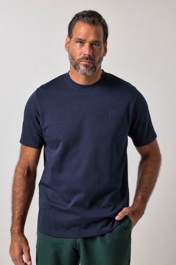 Moda za polnejše Majica kratkih rukava sportska okruglog izreza plus velikost, xxl, Ulla Popken in Johann Popken (JP1880)