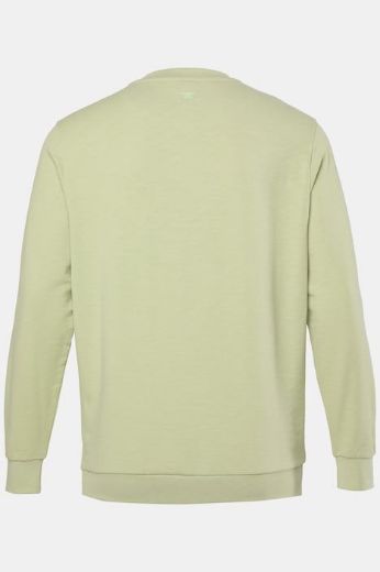 Moda za polnejše Majica dugih rukava sportska s okruglim izrezom plus velikost, xxl, Ulla Popken in Johann Popken (JP1880)